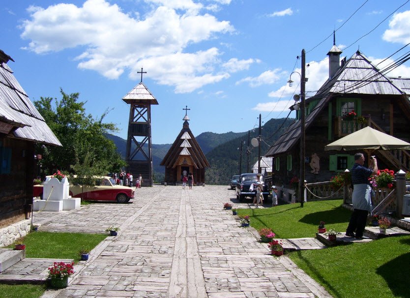 Drvengrad (Kustendorf), Mokra Gora, Western Serbia, Serbia